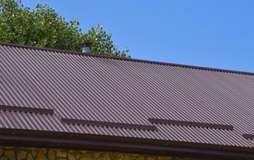 typical Hut Green corrugated roof uses